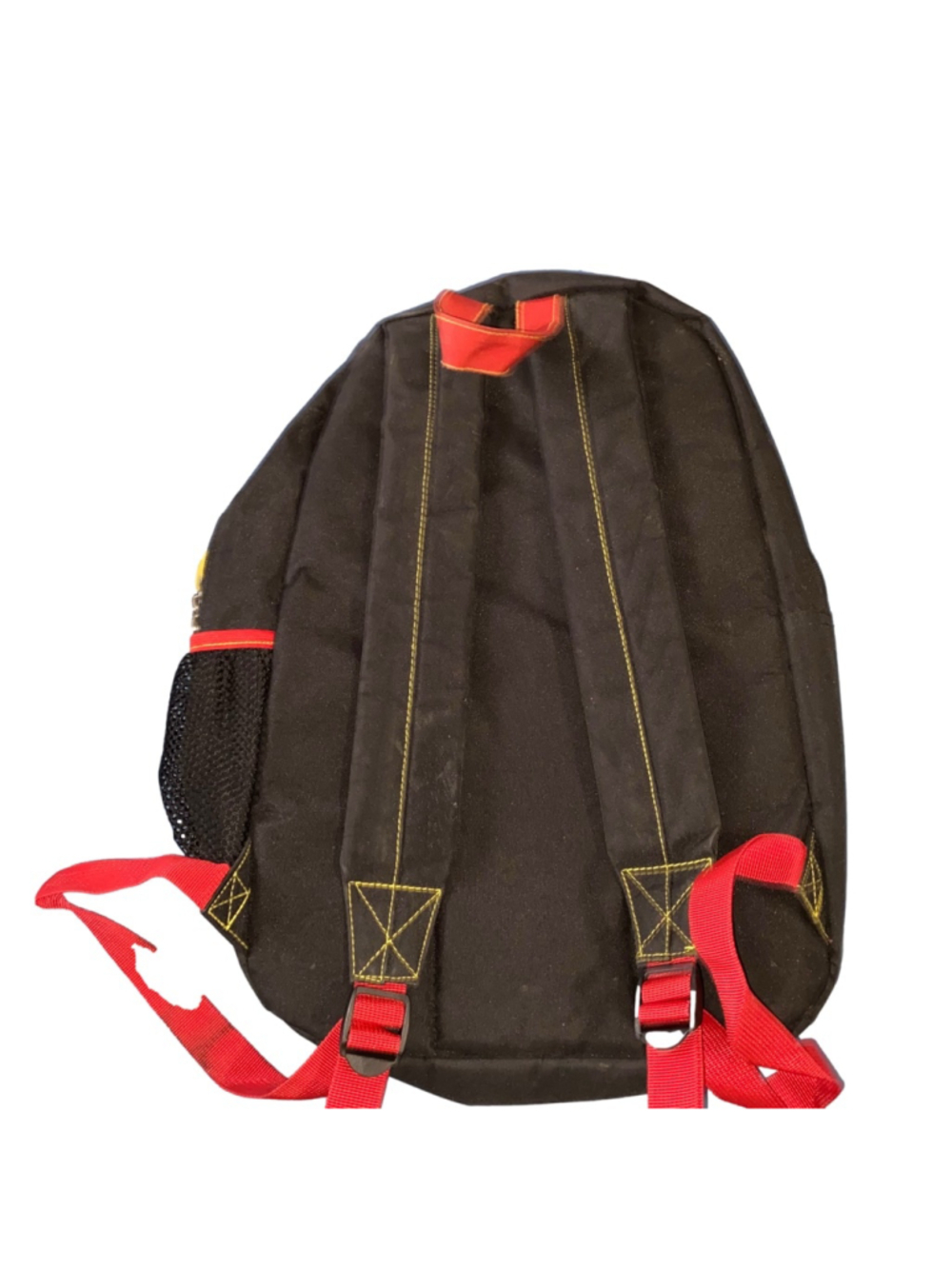 Stranger Things Student Size Backpack Black Red - Picture 2 of 2